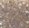 50g 5x4x2mm Crystal Pink Silver Lined Tile Beads
